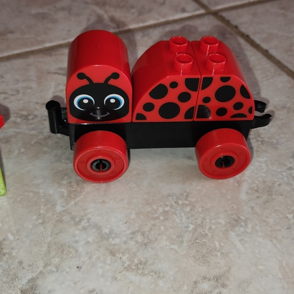 LEGO MY FIRST LADYBUG LADY BUG ๐ DUPLO SET 6PCS OLDER SET RED BOTTOM ADORABLE - Picture 7 of 11